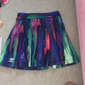 Adidas pleated skirt